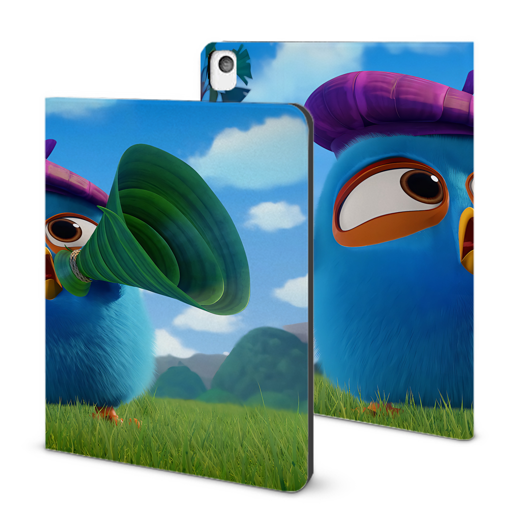 （画像用） Angry Birds アングリーバード IPadケース ペンホルダー付き ブックスタイルデザイン